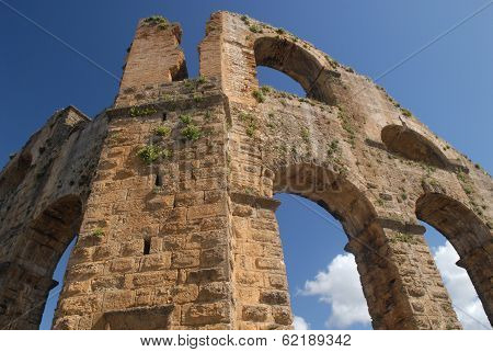 Aqueduct In Aspendos
