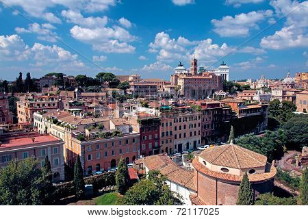 General View Of Rome