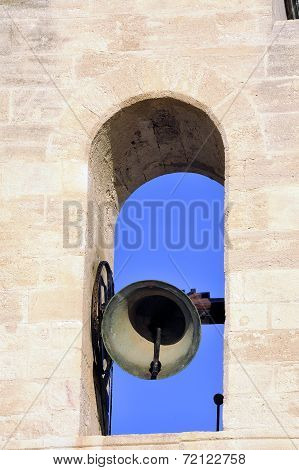 Steeple Of The Church Of Saintes-maries-de-la-mer