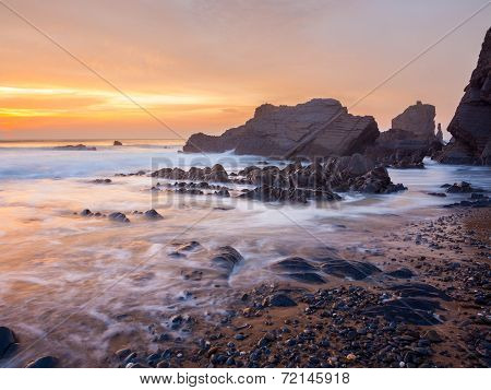 Sandymouth Cornwall England