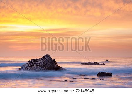 Sandymouth Cornwall England