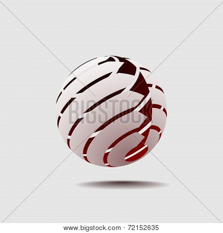 Abstract Globe
