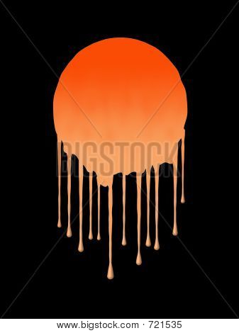 Splat arancione