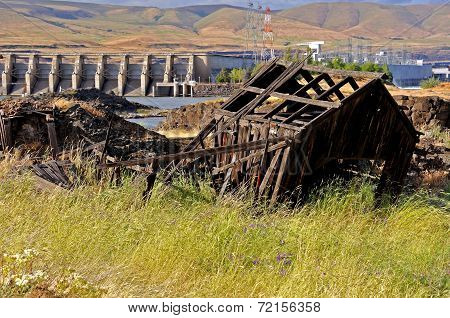 Native Indian Abandoned building