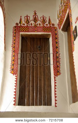 Porta in Ghadames, Libia