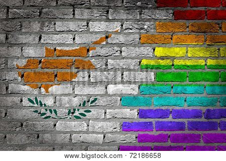 Dark Brick Wall - Lgbt Rights - Cyprus