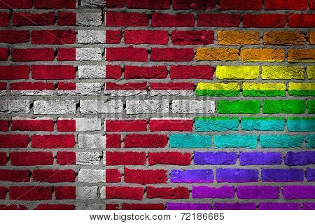 Dark Brick Wall - Lgbt Rights - Denmark