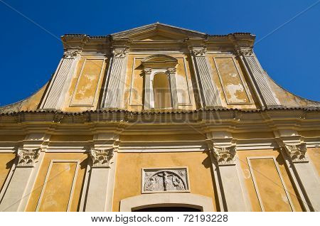 Mother Church of Oriolo. Calabria. Southern Italy.