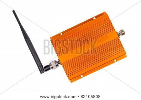Amplifying Signal Repeater For Gsm Cellular Phone