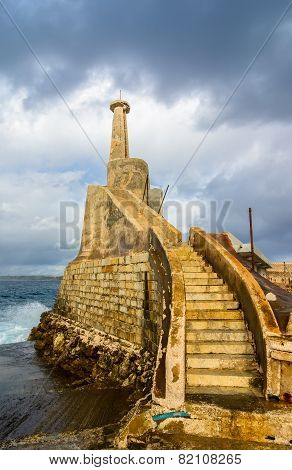Old lighthouse in Malta