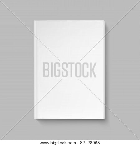 Vector Blank Cover for Book or Magazine Template