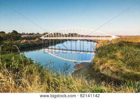 Te Rewa Rewa Bridge Reflection