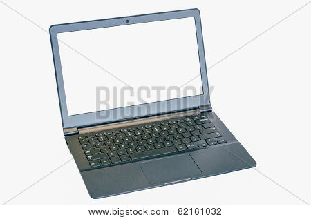 Isolated Ultrabook Laptop
