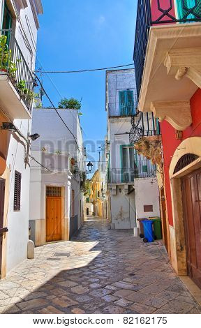 Alleyway. Fasano. Puglia. Italy.