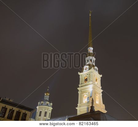Peter And Paul Fortress In St. Petersburg