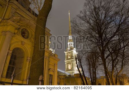 Peter And Paul Fortress In St. Petersburg