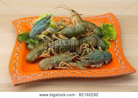 Raw Crayfish