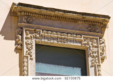 Palace Della Marra. Barletta. Puglia. Southern Italy.