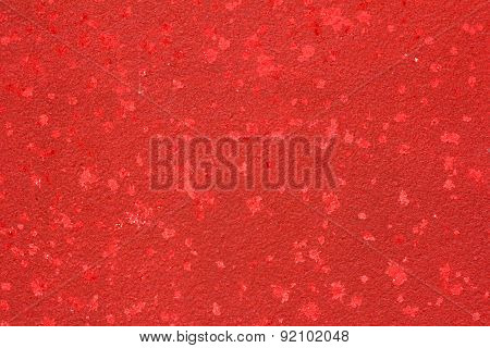 Red Color Wall Texture Paint Grunge