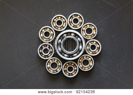 Ballbearings On Dark