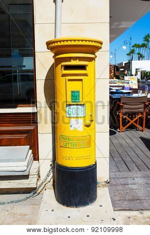 Cyprus Postal Mail Box