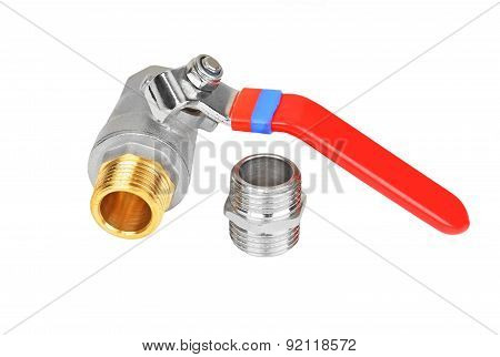 Plumbing fitting and tap