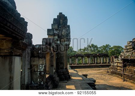 Bapuon,the Temple Complex Of Angkor.