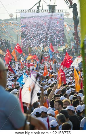 Respect To National Will - Rally In Istanbul