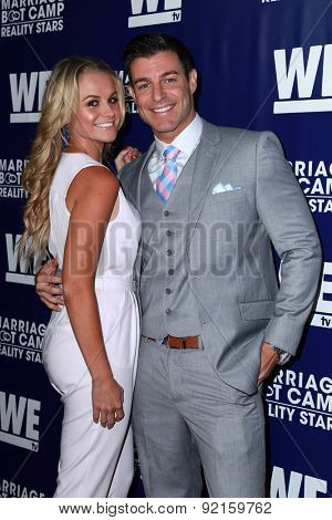 LOS ANGELES - MAY 28:  Jordan Lloyd, Jeff Schroeder at the WE tv's 