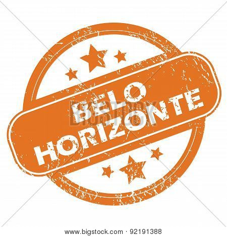 Belo Horizonte round stamp