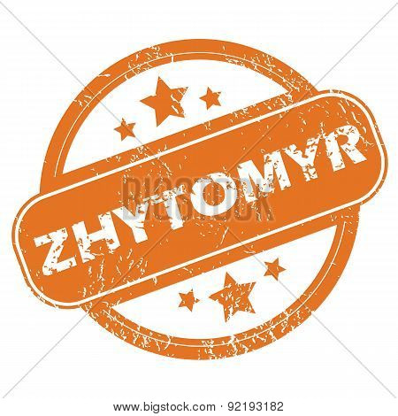 Zhytomir round stamp