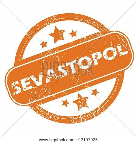 Sevastopol round stamp