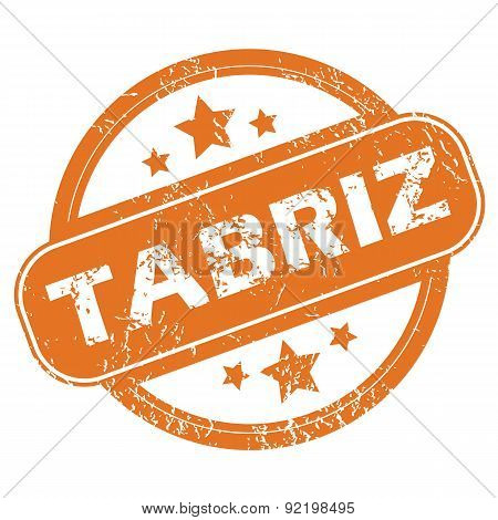 Tabriz round stamp