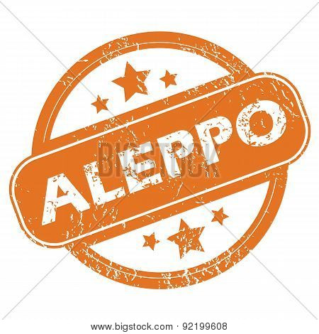 Aleppo round stamp