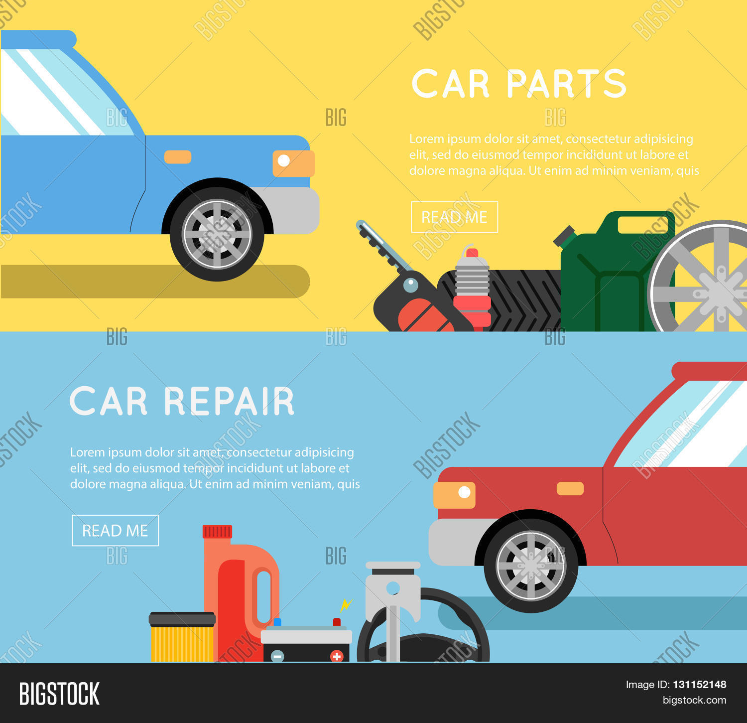 Car Parts Vector Set Vector Photo Free Trial Bigstock