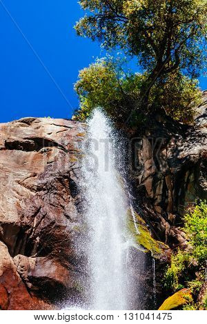 Grizzly Falls, Waterfall, Sequoia National Forest, California, Usa