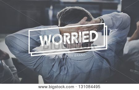 Thinking Crisis Analyse Depression Problem Concept