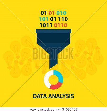 Data Analysis Flat Concept