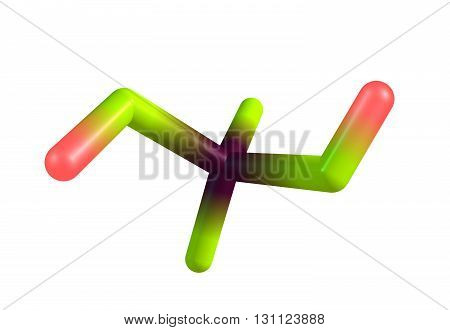 Sulfuric acid or sulphuric acid is a highly corrosive strong mineral acid with the molecular formula H2SO4. It is a pungent-ethereal colorless to slightly yellow viscous liquid which is soluble in water at all concentrations 3d illustration