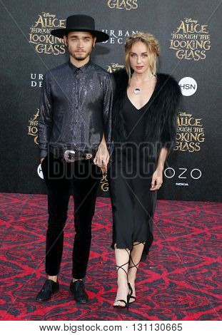 Zella Day at the Los Angeles premiere of 'Alice Through The Looking Glass' held at the El Capitan Theater in Hollywood, USA on May 23, 2016.