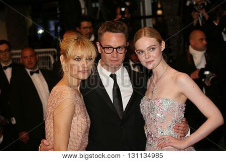 Elle Fanning attends the screening of 'The Neon Demon' at the annual 69th Cannes Film Festival at Palais des Festivals on May 20, 2016 in Cannes, France.