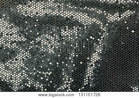 batskground sparkle glitter silver, fabric silver sequins