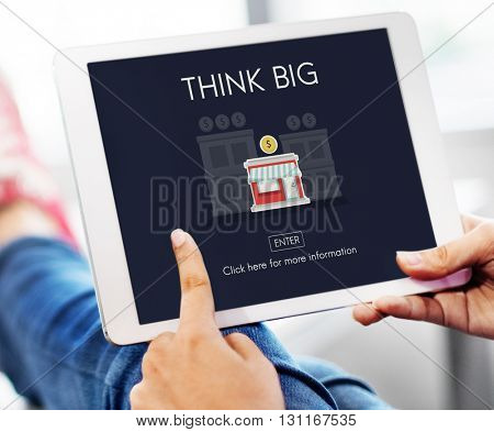 Think Big Investment Opportunity Business Concept
