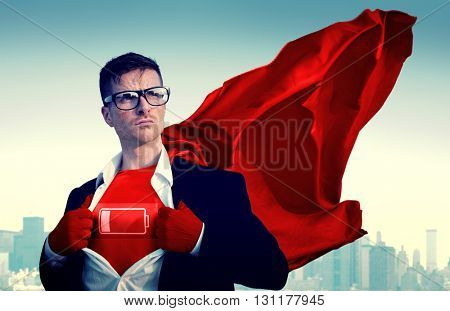 Low Battery Charge Cellphone Electronic Power Concept