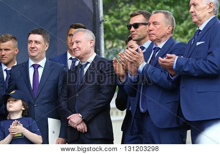 Ceremony Of The Departure Of The National Football Team Of Ukraine For The Euro-2016