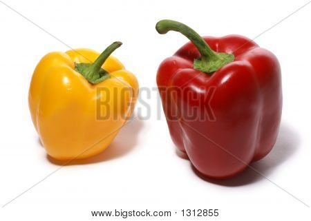 Paprika, Isolated On White