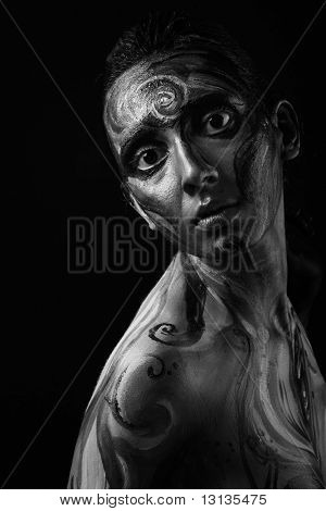 Bodypainting projekt: móda, umění, krása