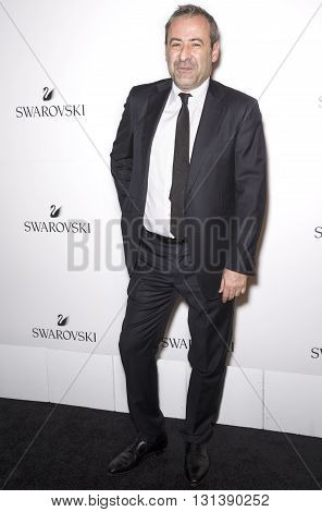 New York City USA - May 24 2016: Senior Vice-President of Swarovski North America Jean- Jacques Sebbag attends Swarovski #bebrilliant event at The Weather Room - Rockefeller Center