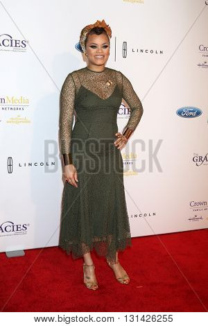 LOS ANGELES - MAY 24:  Andra Day at the 41st Annual Gracie Awards Gala at Beverly Wilshire Hotel on May 24, 2016 in Beverly Hills, CA