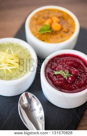 Refreshing lemon cranberry seabuckthorn sorbet